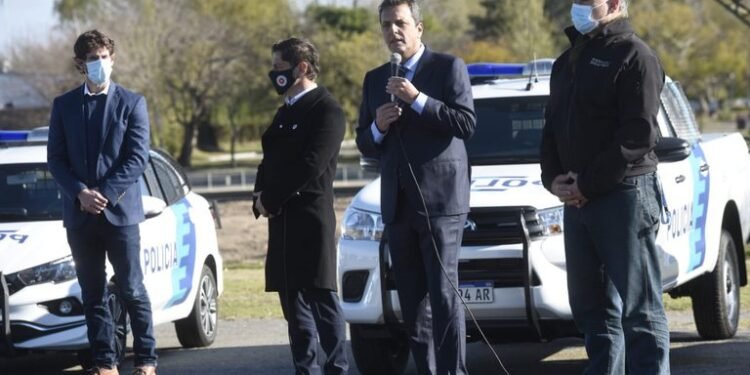 Junto a Axel Kicillof y Berni, Sergio Massa reapareció en un acto y chicaneó a la oposición: “Da lástima verlos pelear por un cargo”