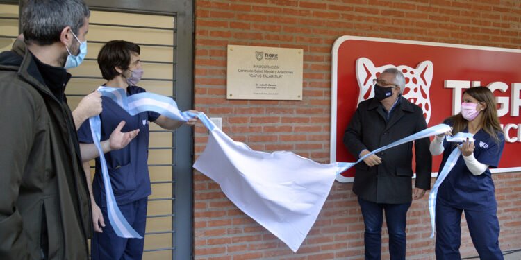 JULIO ZAMORA INAUGURÓ EL CAFYS Y CENTRO DE SALUD MENTAL Y ADICCIONES DE TALAR SUR – MUNICIPIO DE TIGRE