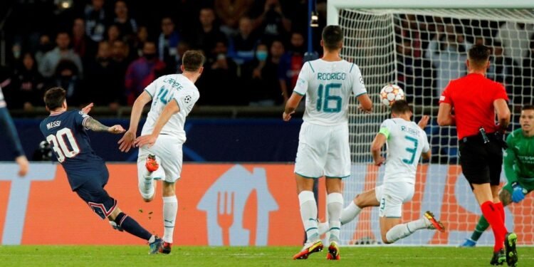 El primero de Messi en el PSG