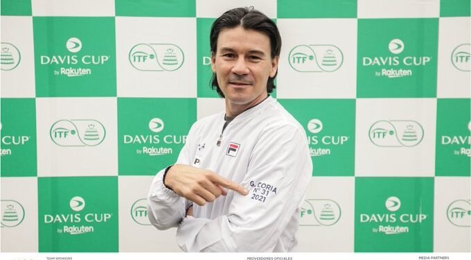 Coria es oficialmente designado como nuevo capitán argentino en la Copa Davis