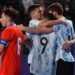 El seleccionado argentino de futsal paseó a Chile en el Parque Roca