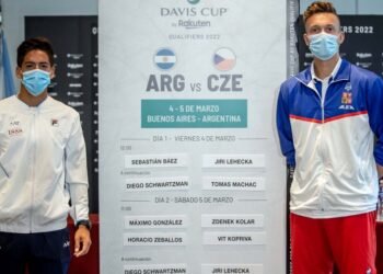 Sebastián Báez abre la serie entre Argentina y Republica Checa