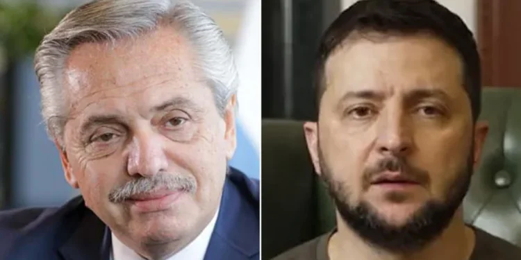 Alberto Fernández hablará con el presidente de Ucrania Volodimir Zelensky