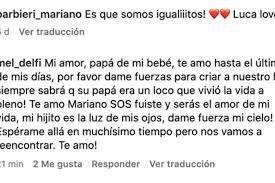 El doloroso mensaje de la mujer del hombre asesinado de una puñalada en Palermo