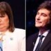 Javier Milei volvió a apuntar contra el pasado de Patricia Bullrich