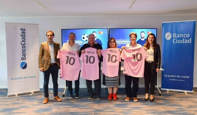GANADORES DEL BOX MESSI CON BANCO CIUDAD Y MASTERCARD