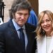 Con expectativa en definir detalles de la visita de Giorgia Meloni al país, Javier Milei se reunió con el canciller de Italia