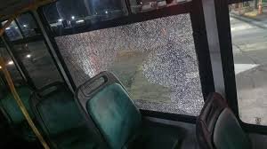 Reportaron ataques a colectivos en medio del paro general de la CGT
