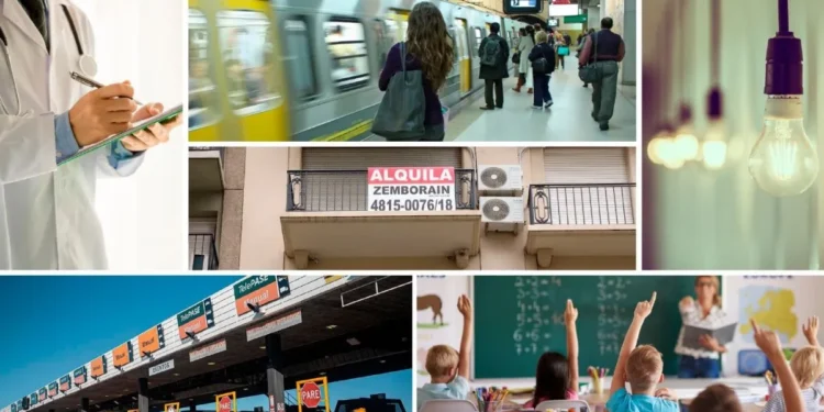 Octubre recargado: Llegan aumentos a transporte, alquileres y servicios.