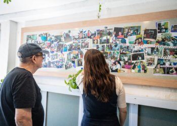 Mariel Fernández recibió a Silvio Rodríguez en Moreno