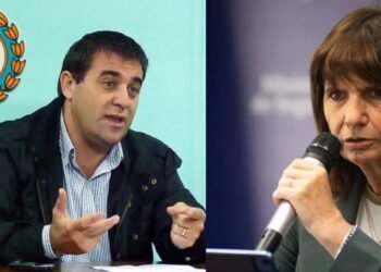 Bullrich formaliza la denuncia contra Tapia y Toviggino.
