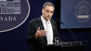 Adorni vincula el “odio” al paro general de la CGT.