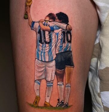Los Tatuajes de la Selección Argentina: Un Reflejo de Pasiones y Creencias
