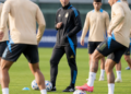 La Selección completó su última práctica antes de su viaje a Texas: Scaloni define la alineación para el amistoso