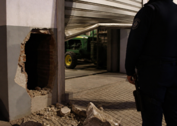 Frustran un intento de robo boquetero en Junín: seis detenidos