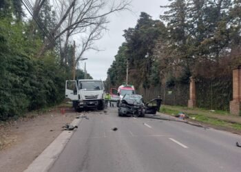 Accidente fatal en City Bell: fallece mujer de 36 años