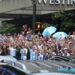 Los hinchas argentinos deslumbraron Atlanta con una emotiva caravana