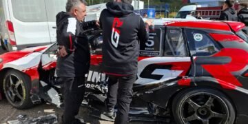 Un impactante accidente y una emocionante victoria definen la carrera en Toay