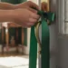La simbología de colgar una cinta verde en el picaporte de la puerta de entrada