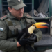 Un tucán desorientado es rescatado por gendarmes en Formosa