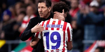 Simeone cierra el asunto Julián Álvarez: ‘El dueño del club fue contundente, no hay más que discutir’