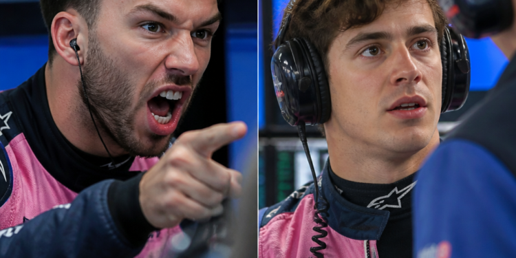 Tensión en Alpine: Gasly y Colapinto en el Gran Premio de España