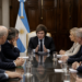 Milei lideró una reunión de Gabinete centrada en Malvinas y en el rumbo económico