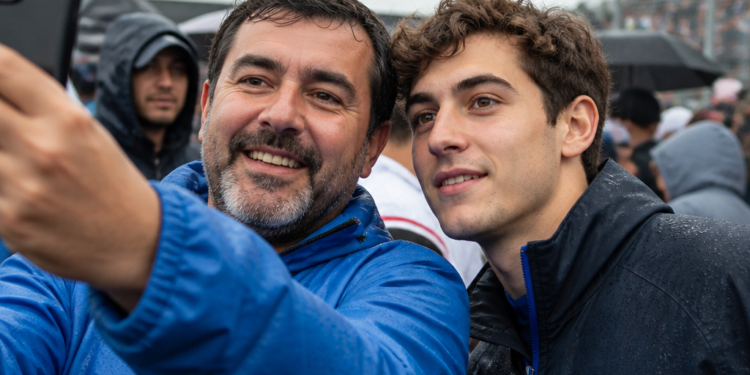 Un encuentro emotivo: el argentino que pasó momentos inolvidables con Colapinto