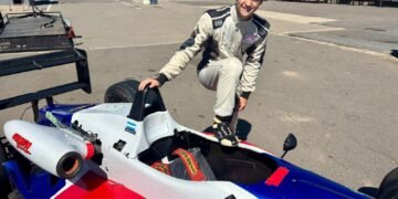 Lázaro Bainotti, el joven piloto argentino que acelera a 230 km/h y sueña con la Fórmula 1