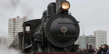 La locomotora 3925 revive la historia del primer tren en Mar del Plata, 140 años después