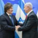 Javier Milei reafirma su apoyo a Benjamín Netanyahu en medio del creciente aislamiento internacional del primer ministro