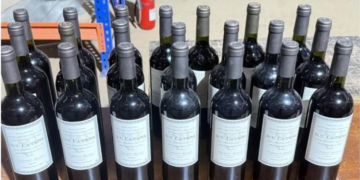 Subastas de aduana: remates de equipos de audio y bebidas alcohólicas
