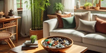 Ubicación ideal del vaso con agua y sal en noviembre 2026 para atraer prosperidad, según el Feng Shui